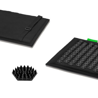 Home Acupressure Mat and Pillow Set for Stress Relief 