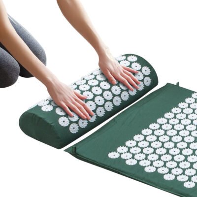 Acupressure Mat & Pillow Set – Muscle Relief for Physical Therapy
