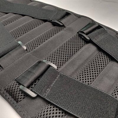 Neoprene Lumbar Back Support Belt with Pad for Elderly/Office Use