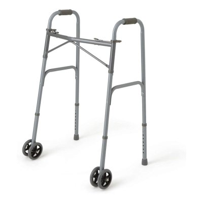 Heavy-Duty Bariatric Folding Walker – 600lbs, Extra Wide, 5" Wheels