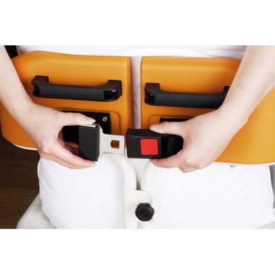 Adjustable Portable Manual Transfer Chair with Bedpan