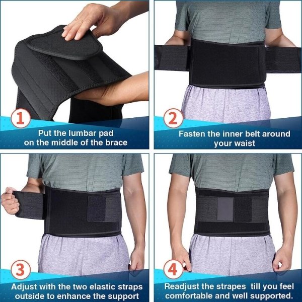 H87d3c68293cd4eb389bf53e51adeb551e.jpg Lumbar Support Belt – Back Brace for Lower Back Pain Relief