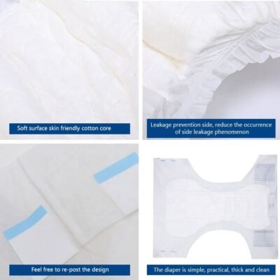 OEM High Absorption Adult Diaper Pants – Unisex, Ultra Thick
