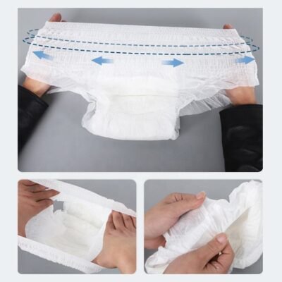 Ha115583355d8463c870112d28c1435b38.jpg OEM Plus Size Adult Diapers – Soft Disposable Pull-Up Briefs