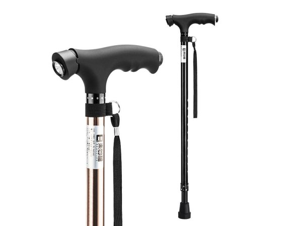 N02 Aluminum Telescopic Walking Cane – Single Leg
