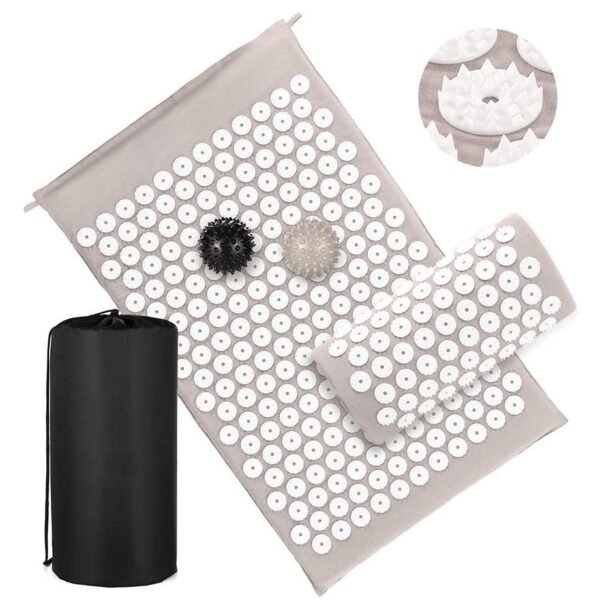 Sleeping Acupressure Mat Set – Sciatica & Headache Pain Relief