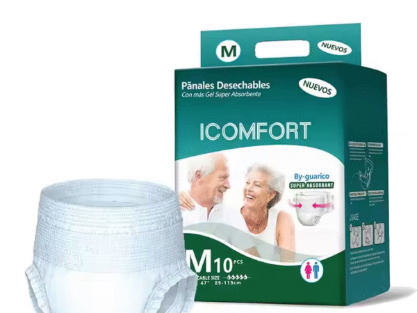 Custom Organic Adult Diapers – Soft, Ultra-Thick & Pull-On Style M size