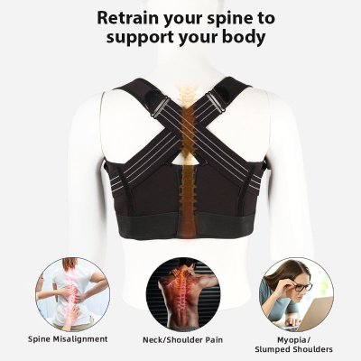 Posture Corrector Belt – Adjustable Back & Shoulder Support