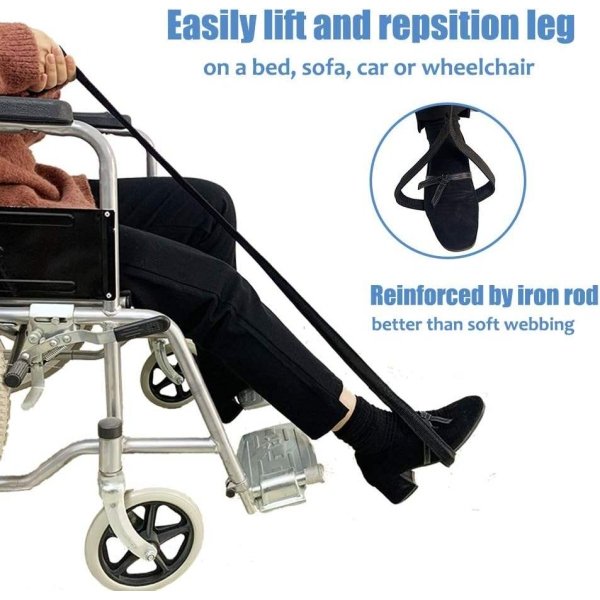 Leg Lifter Strap – Mobility Aid for Elderly & Rehab