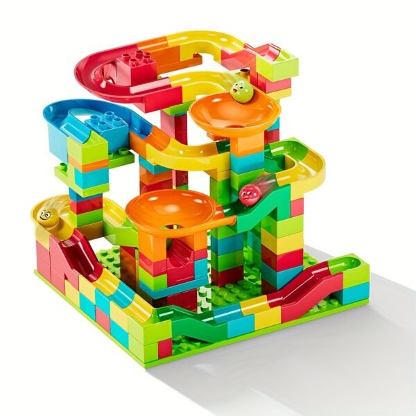 Children’s Slide Ball Building Blocks Educational Puzzle Toy Set for Early Learning & Brain Development