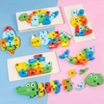 1000pcs Classic Regular Stacking Building Blocks Construction Toy Set for Creative Educational Play