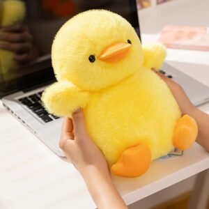 20cm Mushroom Bear Penguin Velvet Plush Toy Cute Soft Stuffed Animal Doll Collection for Kids