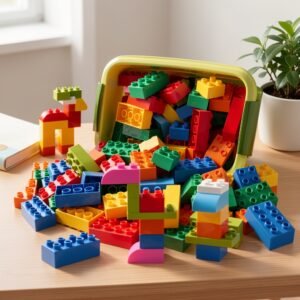1000pcs Classic Regular Stacking Building Blocks Construction Toy Set for Creative Educational Play
