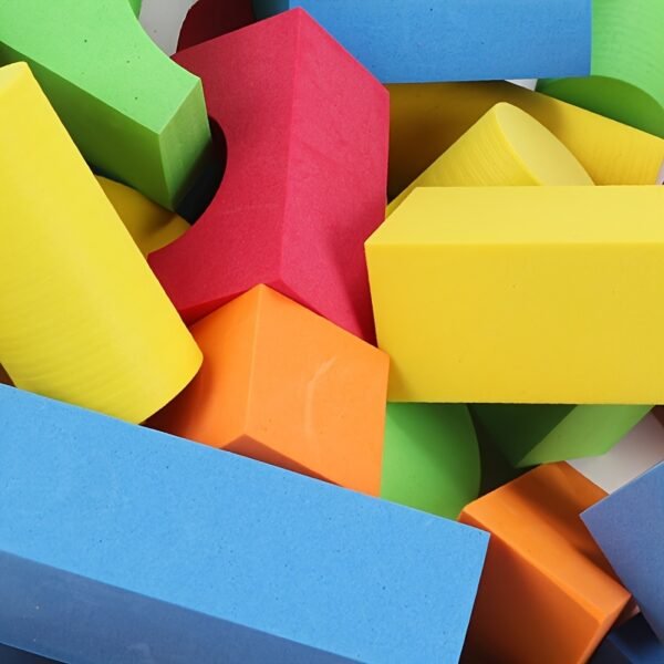 30pcs Bubble Blocks Various Shapes and Sizes Bright Color Educational Toy Set