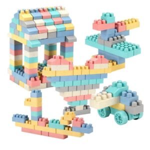 80pcs Magnetic Building Blocks Educational STEM Construction Toy Set for Boys and Girls Creative Play