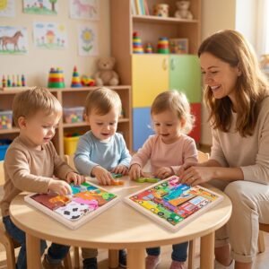 1000pcs Classic Regular Stacking Building Blocks Construction Toy Set for Creative Educational Play